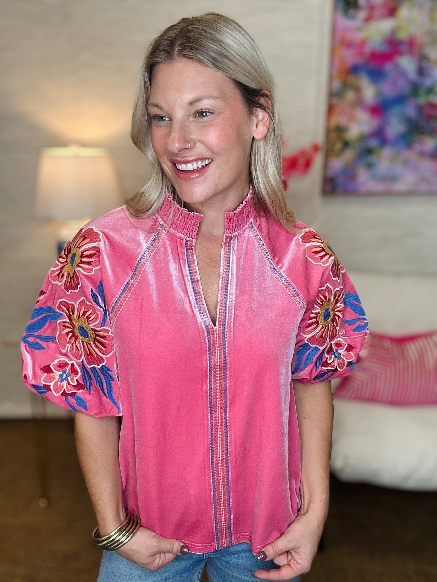 The Vivienne Velvet Top