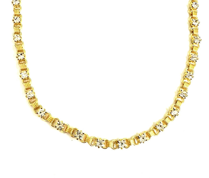The Rhinestone Chain Necklace