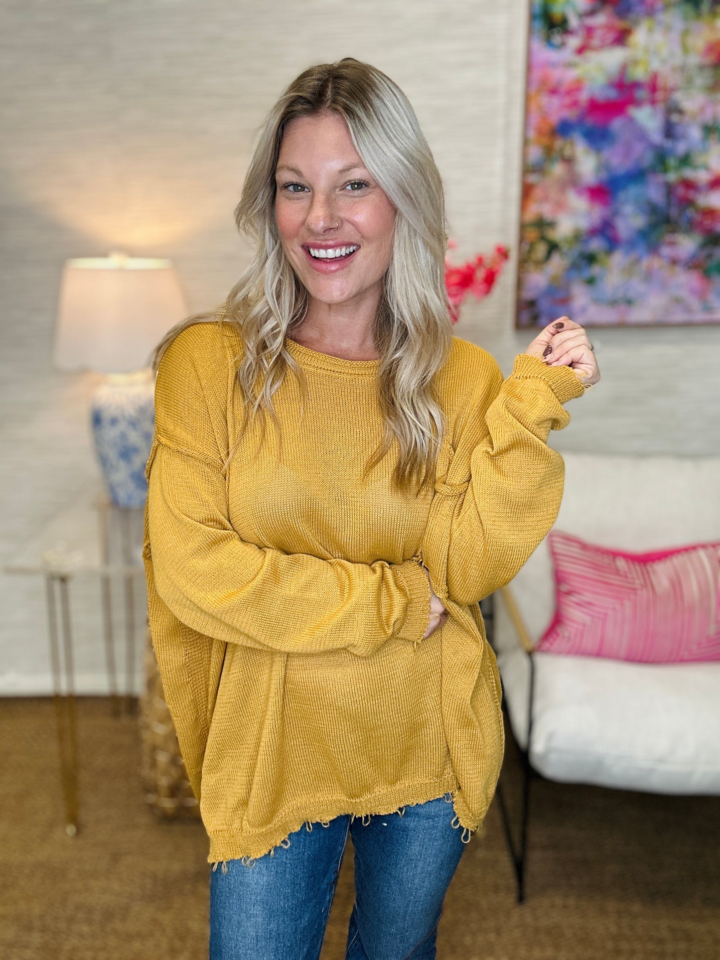 Inside Out Pullover