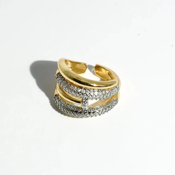 The Stacked & Stunning Ring