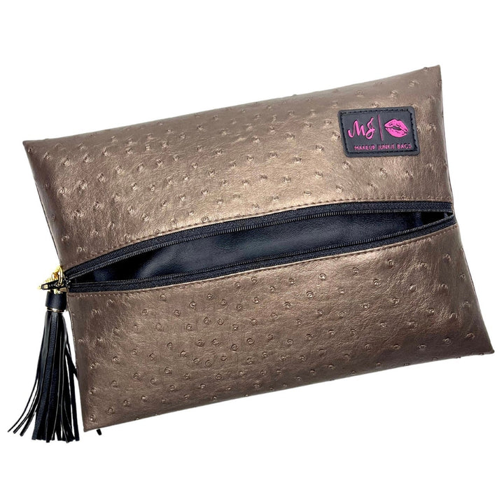 MJ Bags- Metallic Coffee