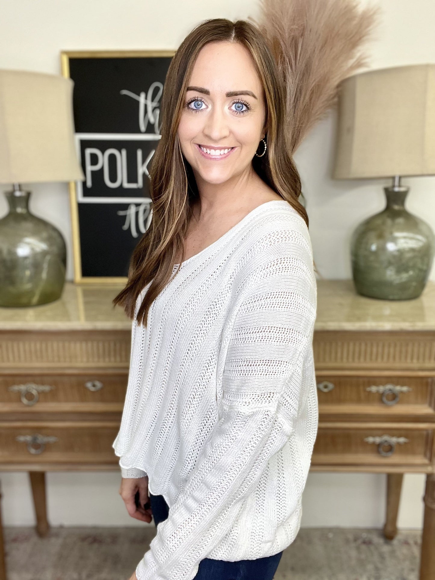 The Slouchy Sweater in 2 Colors