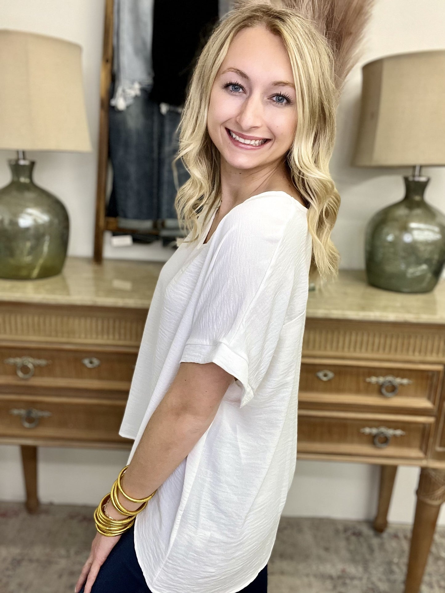 The Class Act Top in 4 Colors