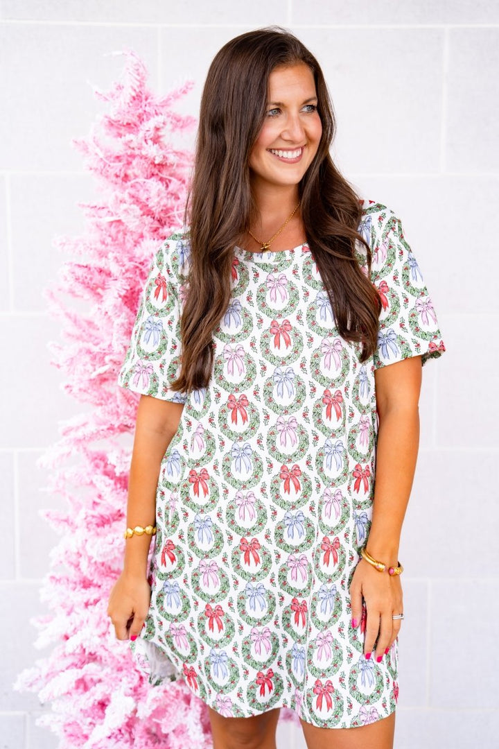 The Buckley Jeanne Gown in Wreaths