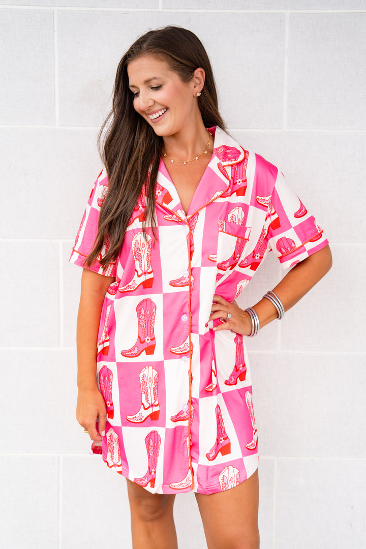 The Buckley Ellesyn Gown in Boot Scoot