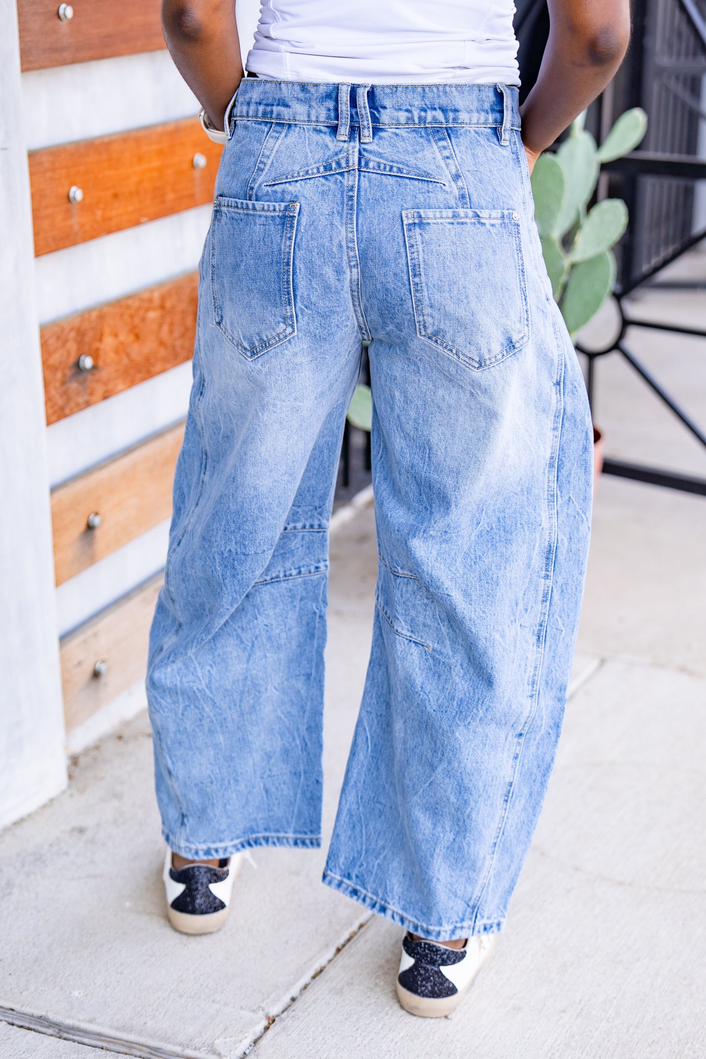 The Beau Barrel Jeans