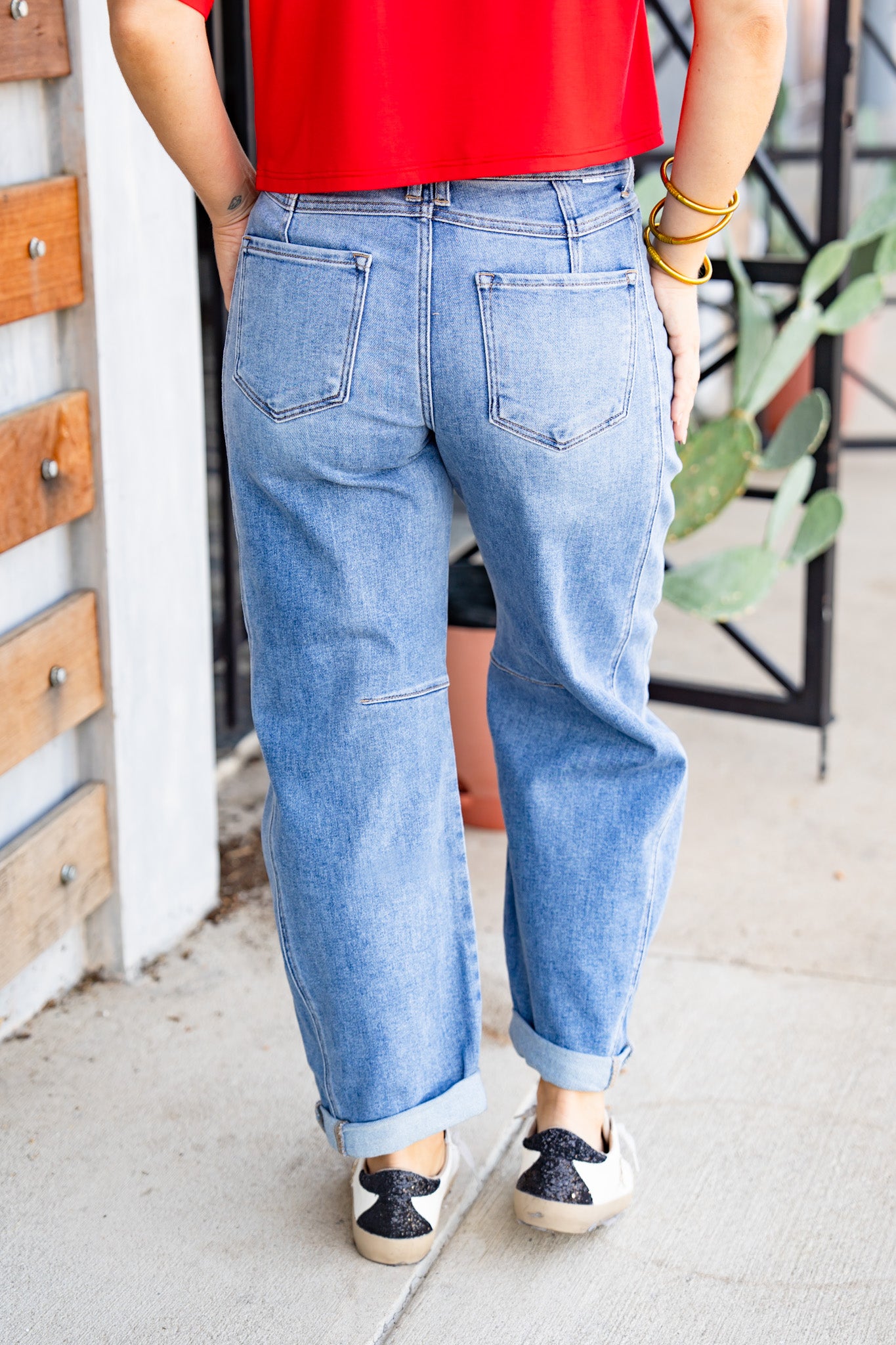 The Risen Double Barrel Jeans-AS