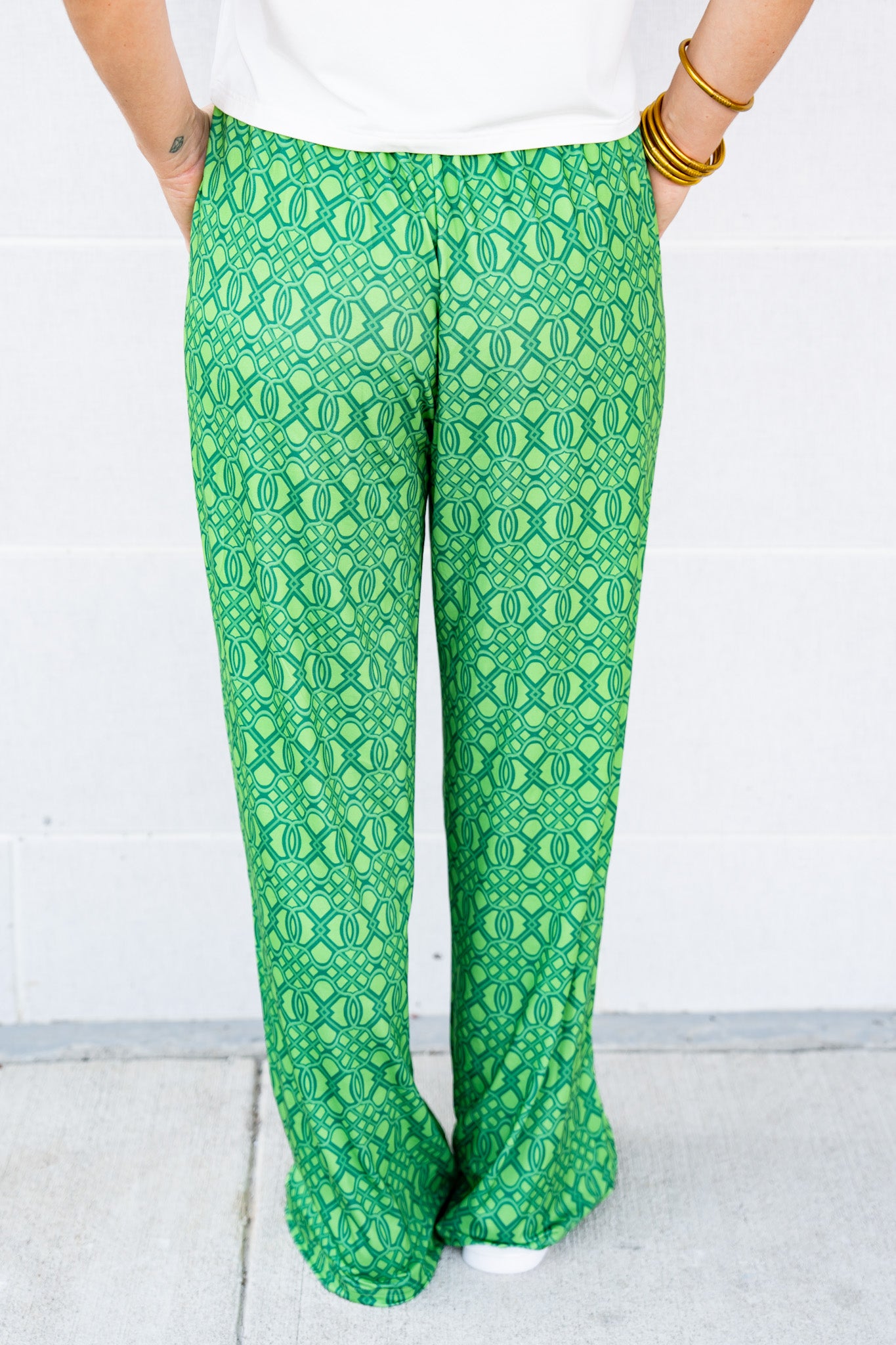 The Buckley Ava Pants in Regal Green
