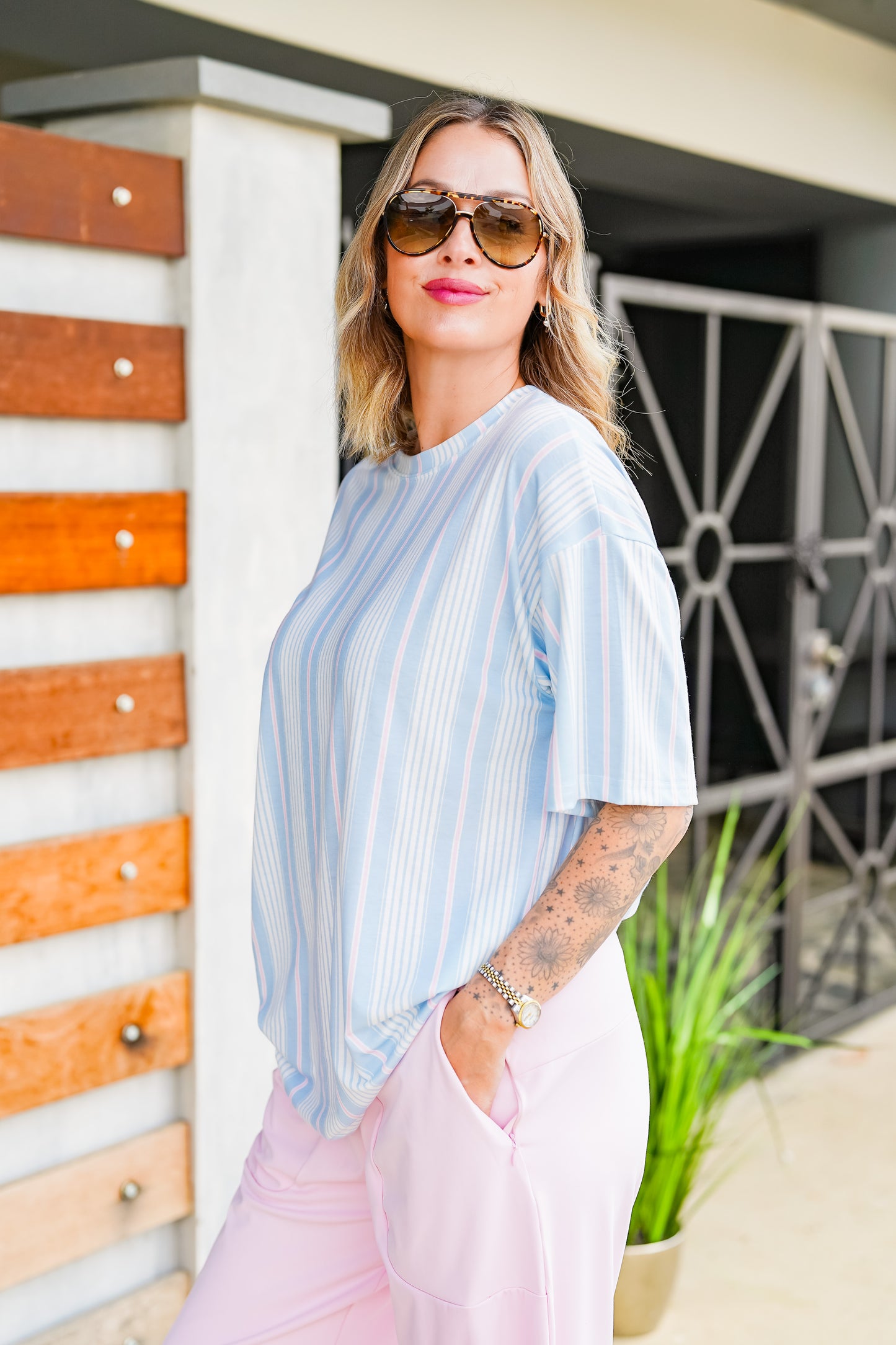 The Buckley Primo Tee in Seaside