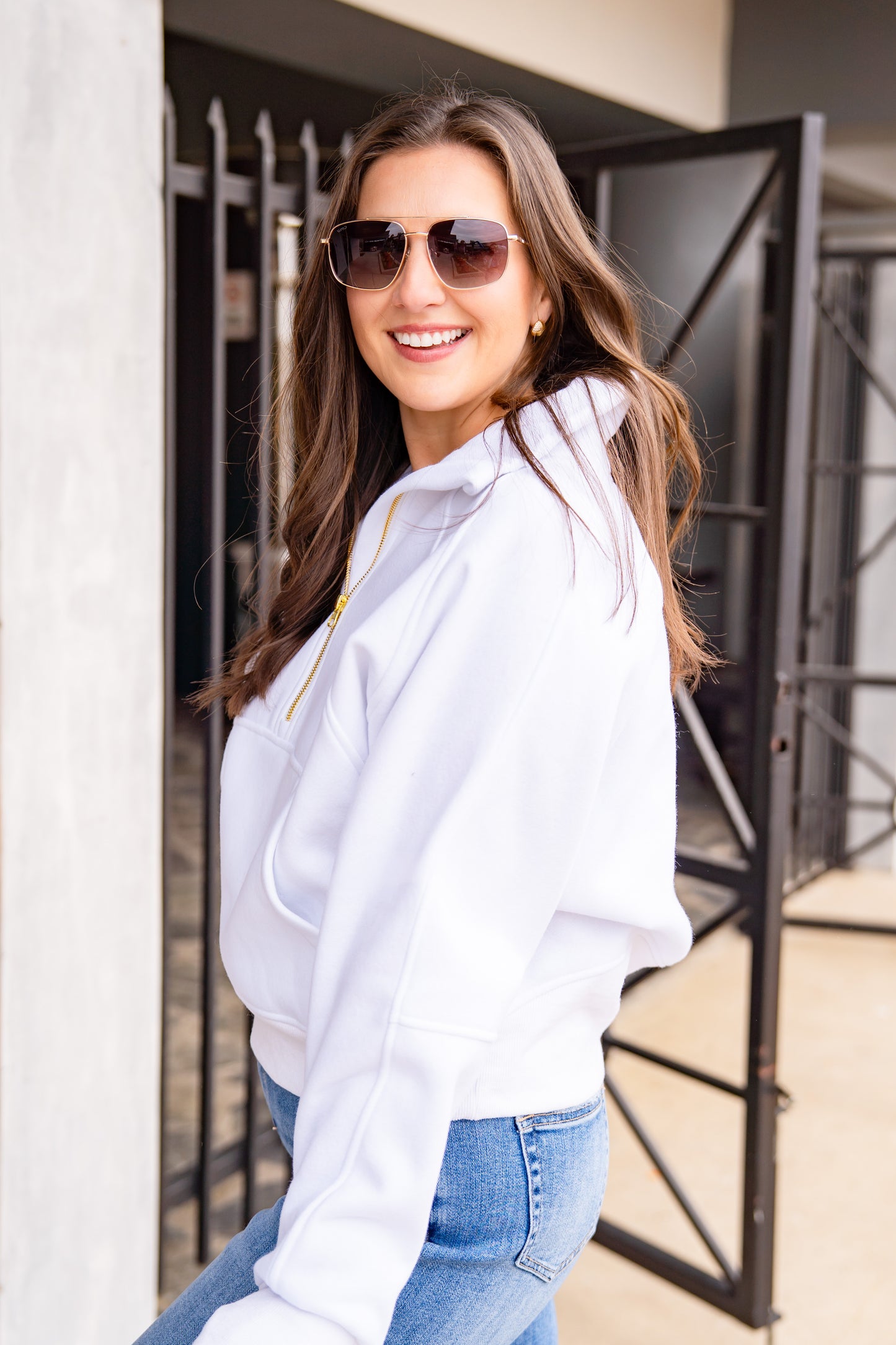 The Buckley Kristin Quarter Zip Pullover-3 Colors