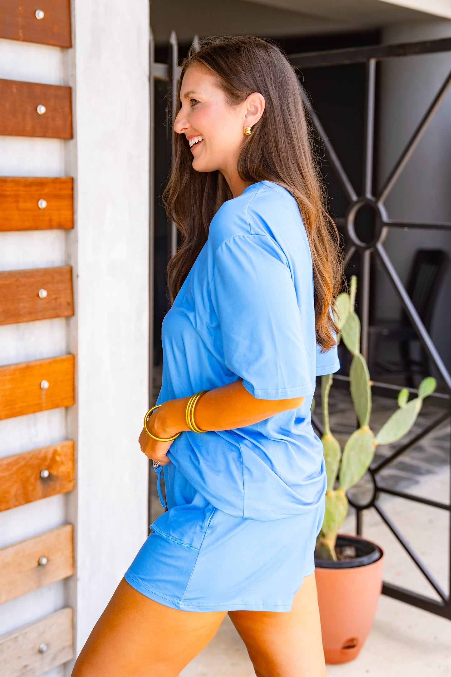 The Buckley SS Katherine Set in Blue