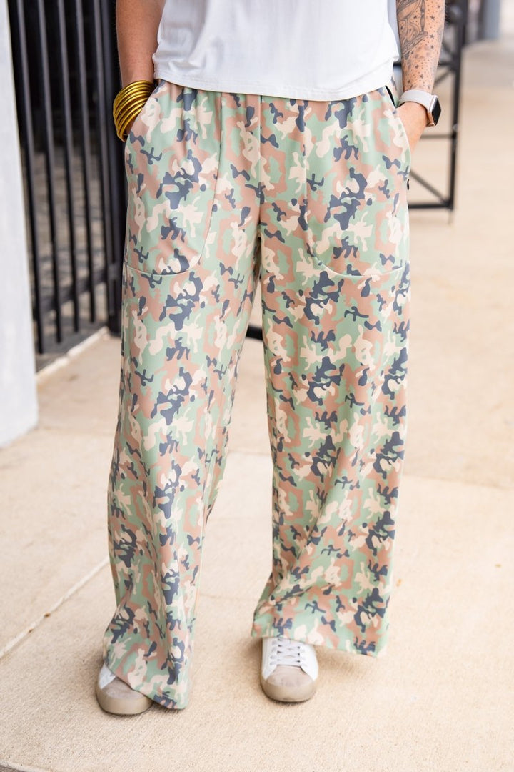 The Buckley Daily Pants in Camo