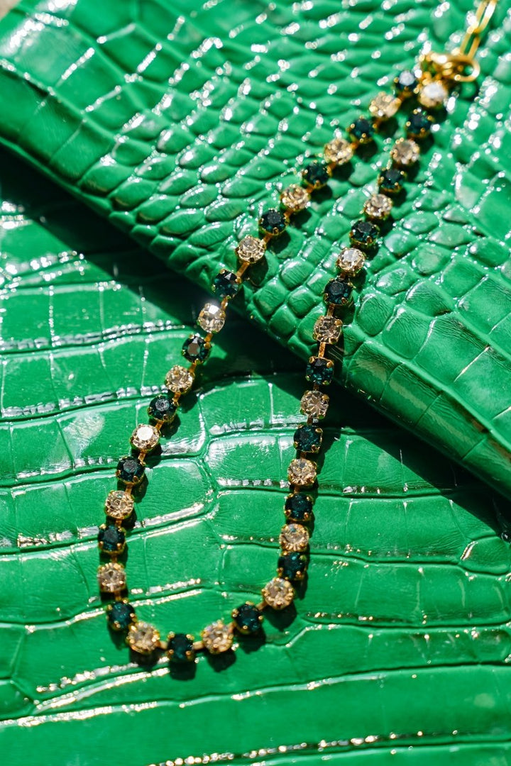 TOVA X PDA Sarina Necklace in Emerald