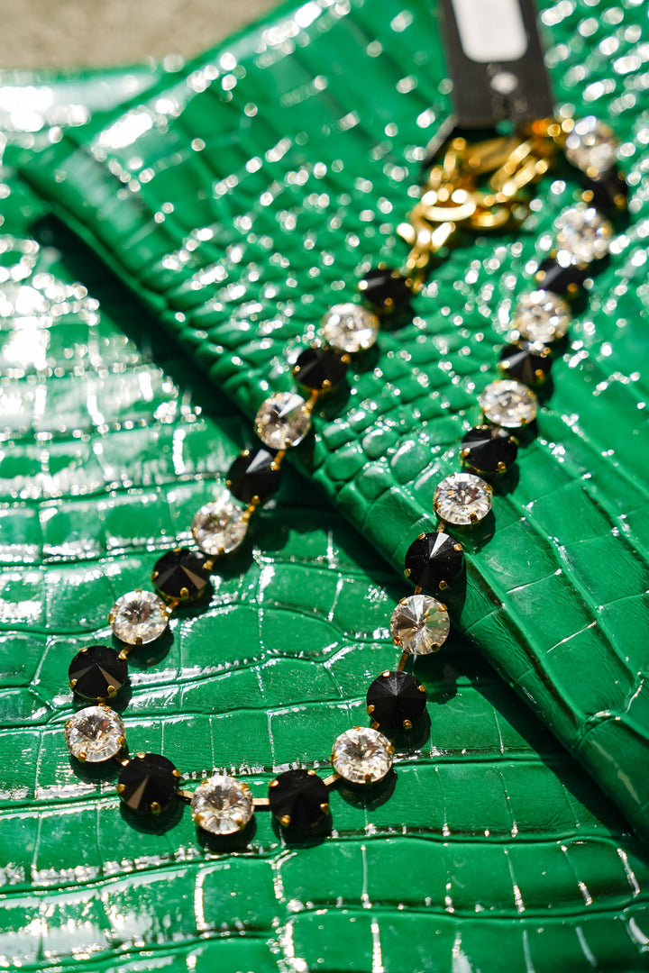 TOVA X PDA Sofia Necklace in Jet