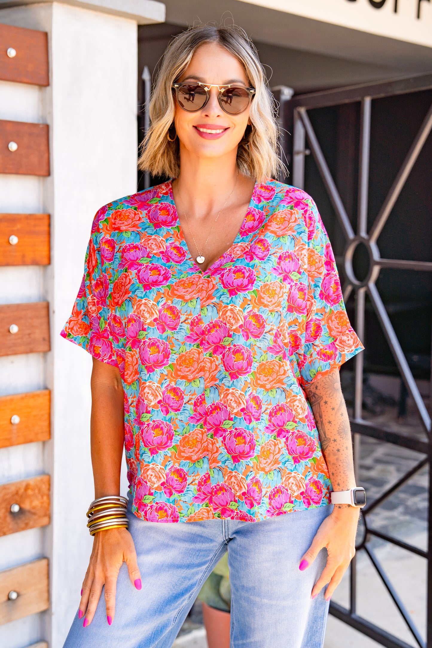 The Buckley Beaumont Top in Bloom