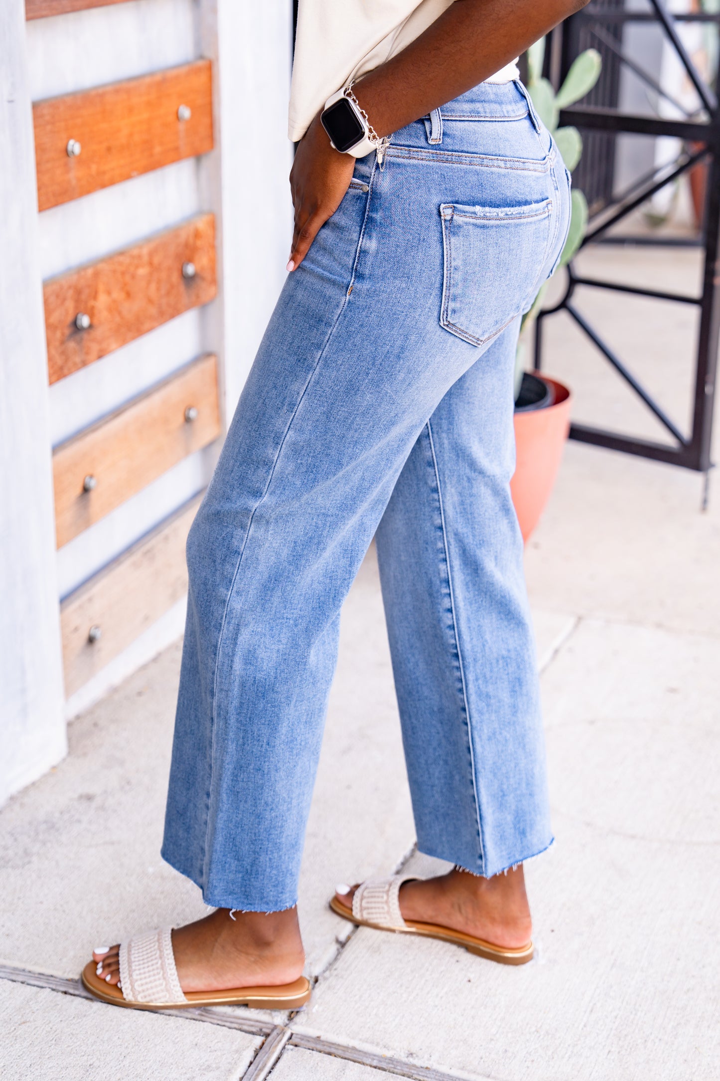 The Walker Crop Jeans - AS