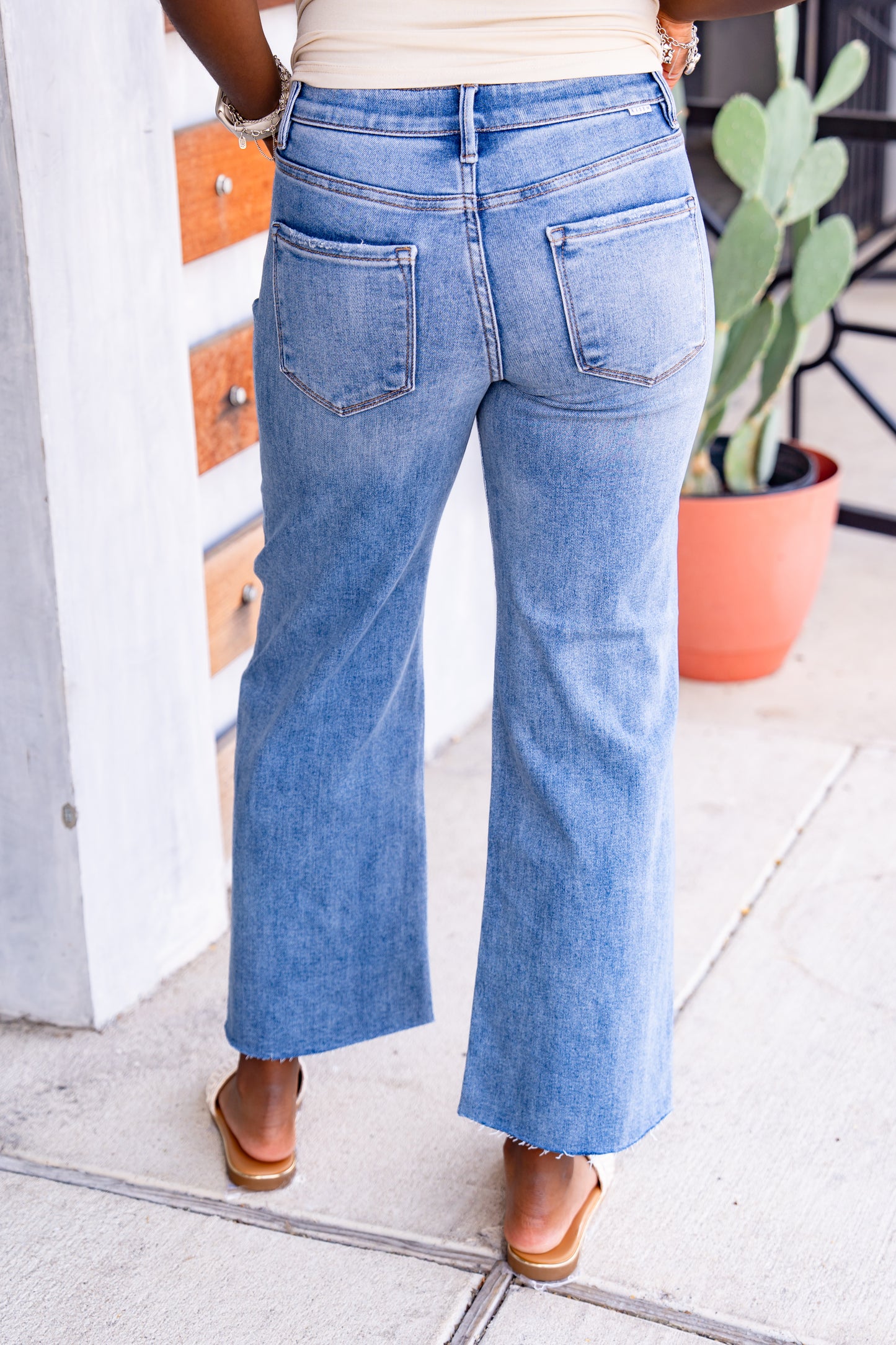 The Walker Crop Jeans - AS