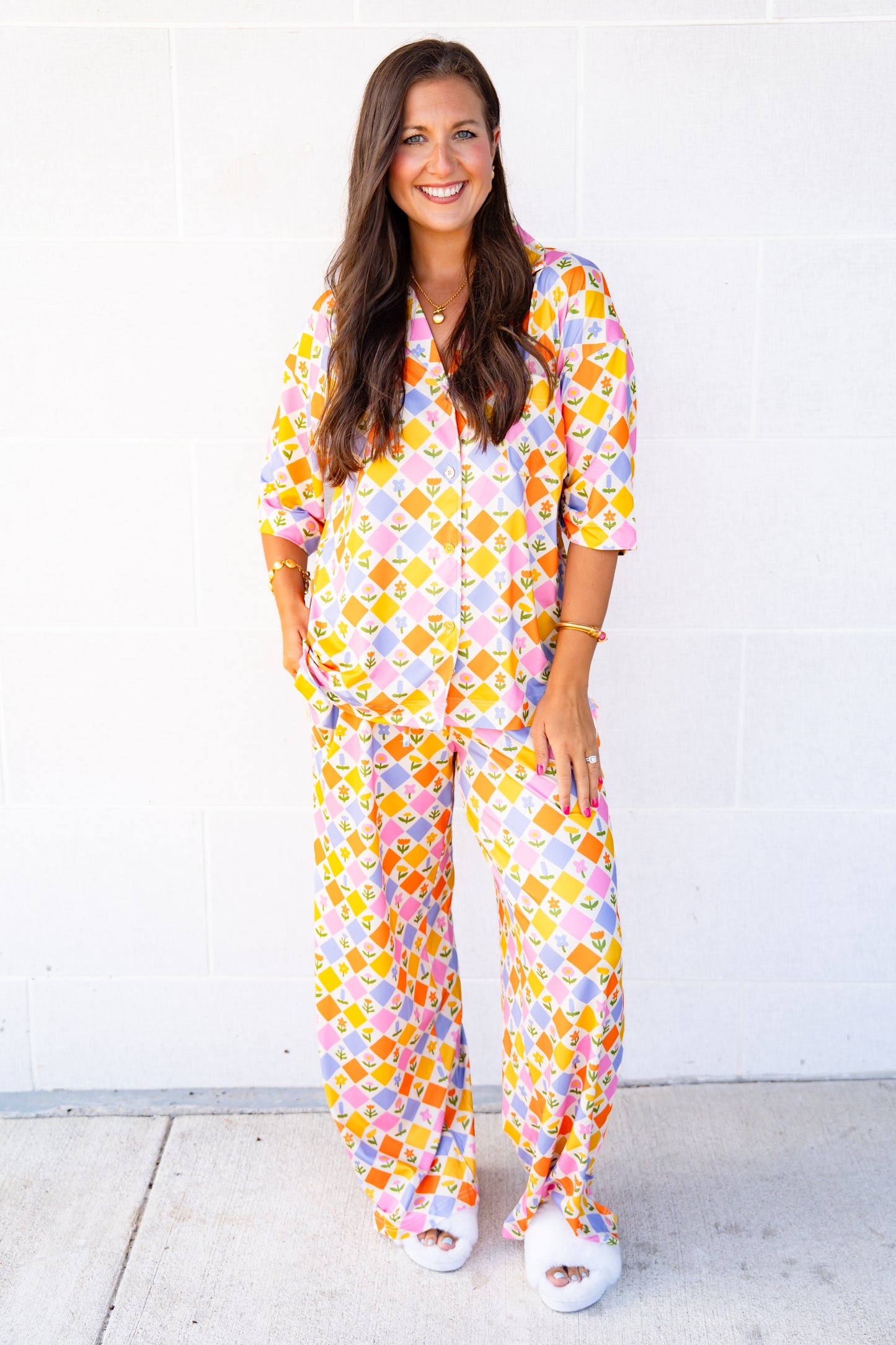 The Buckley Morgan Pant Set in Retro Floral