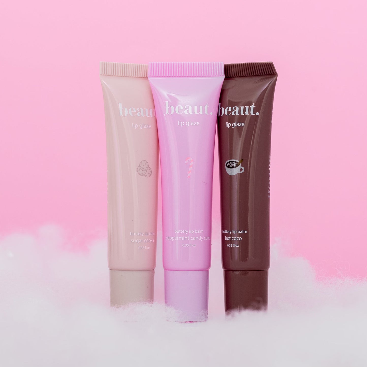 holiday lip glaze trio