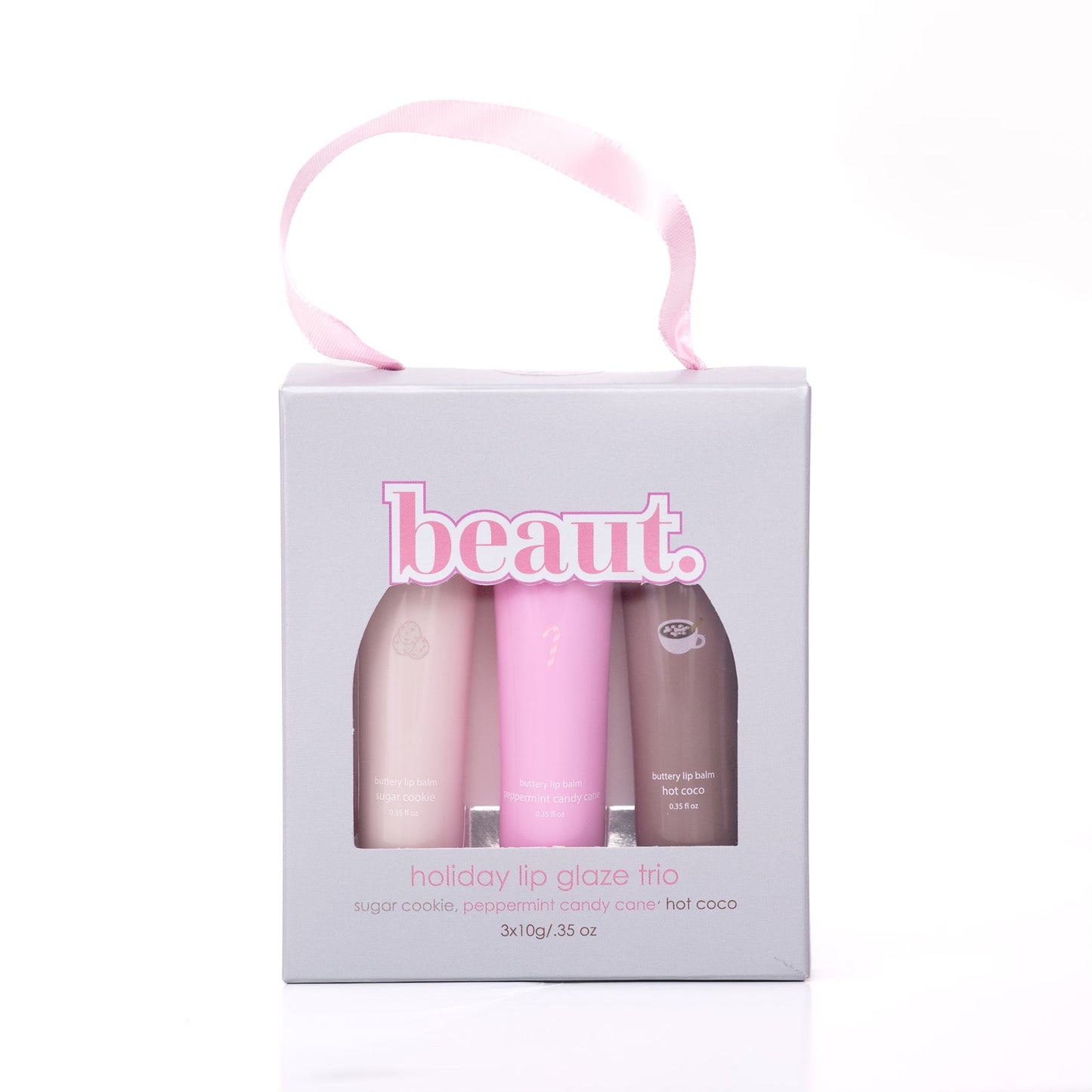 holiday lip glaze trio