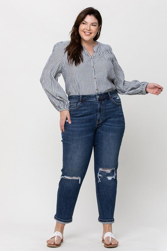 The Lockyard Curvy Mom Jean