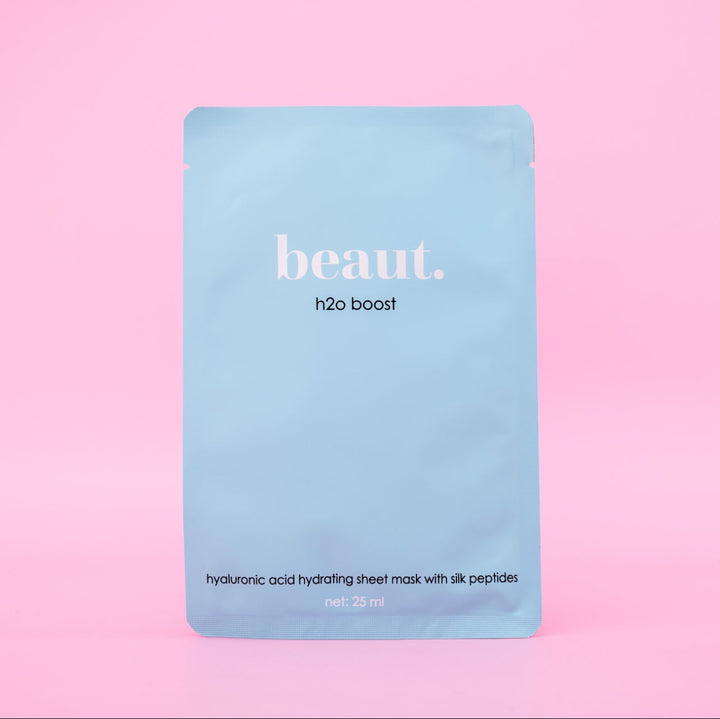 h2o boost sheet mask