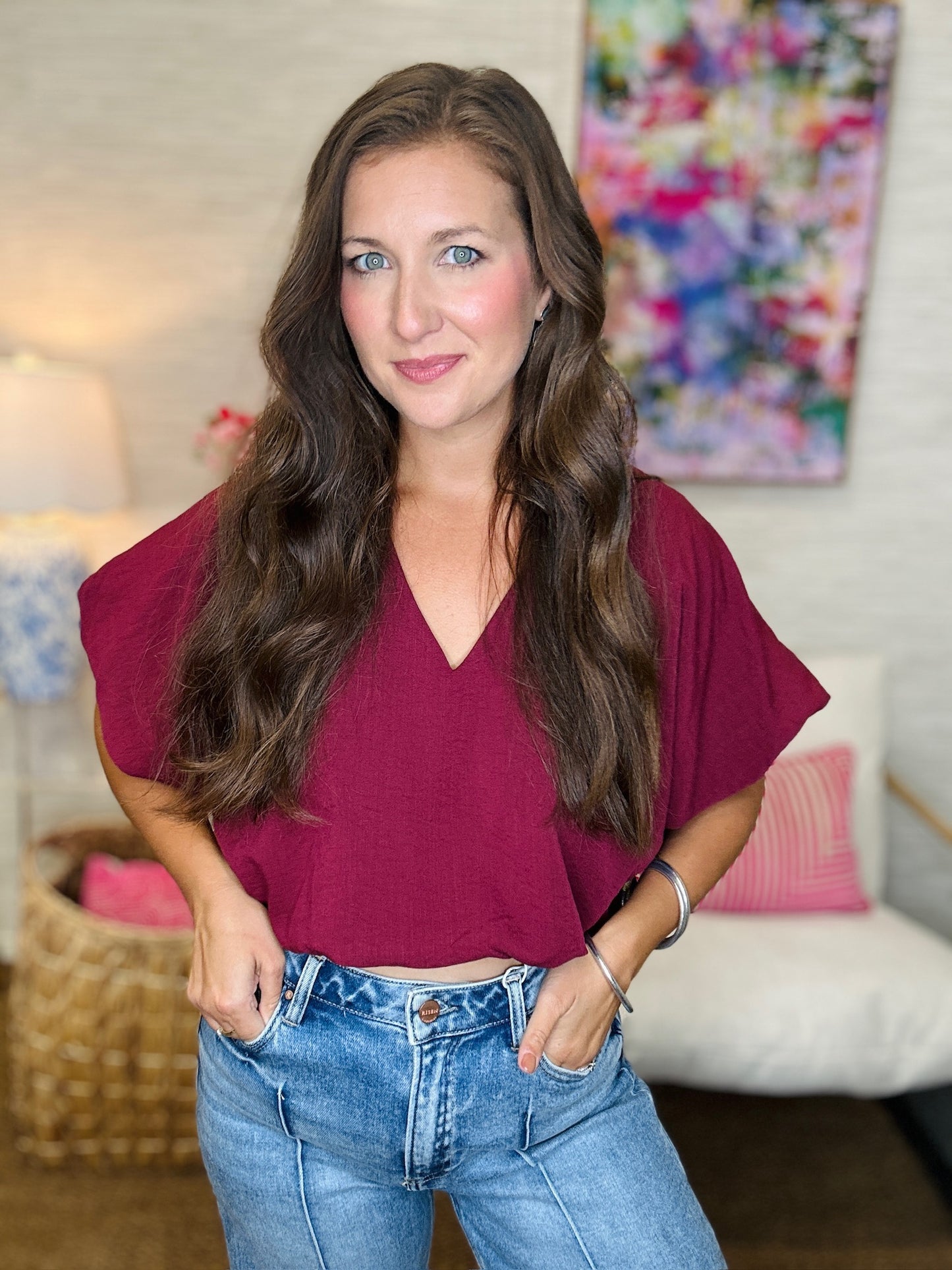 The Cherry Bubble Crop in 2 Colors