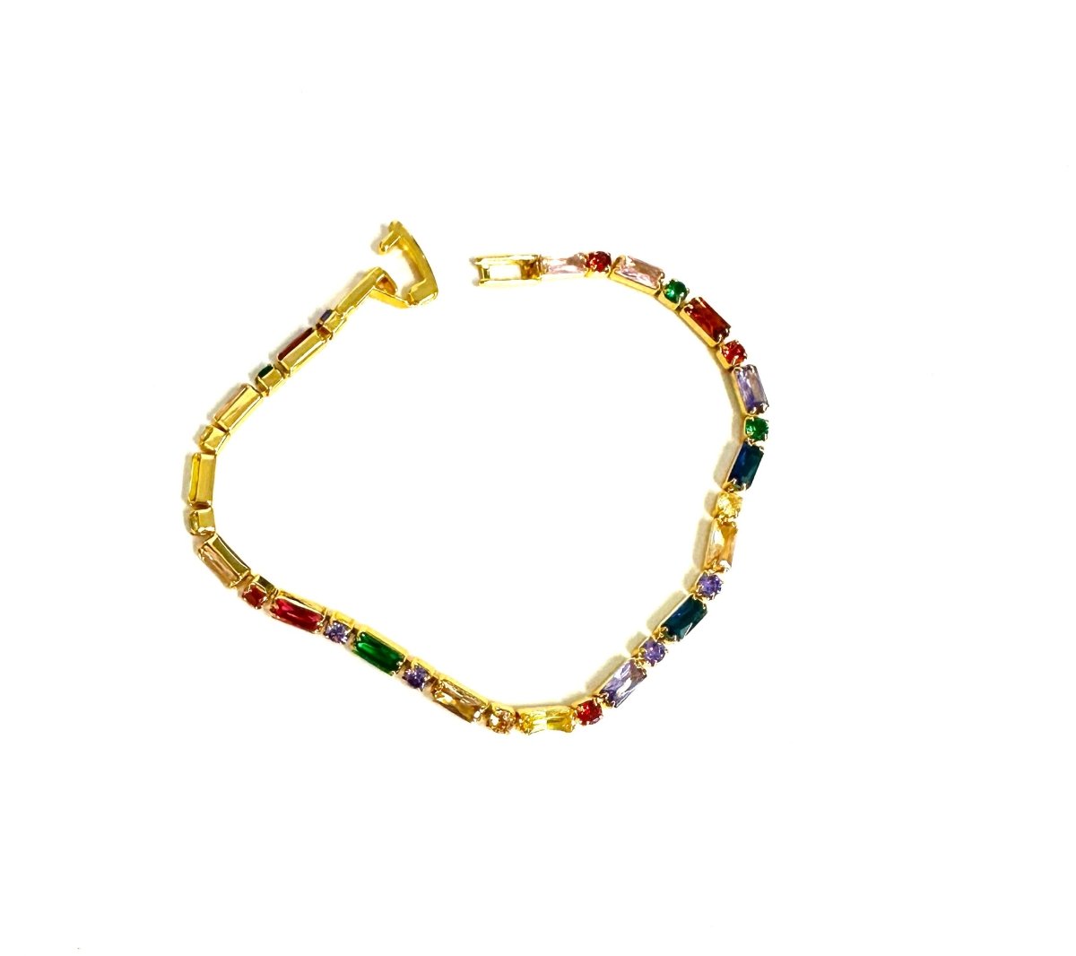 The Cassidy CZ Chain Bracelet
