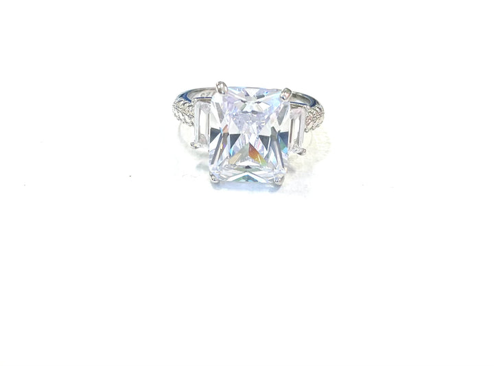 The Triple Stone Sterling Ring