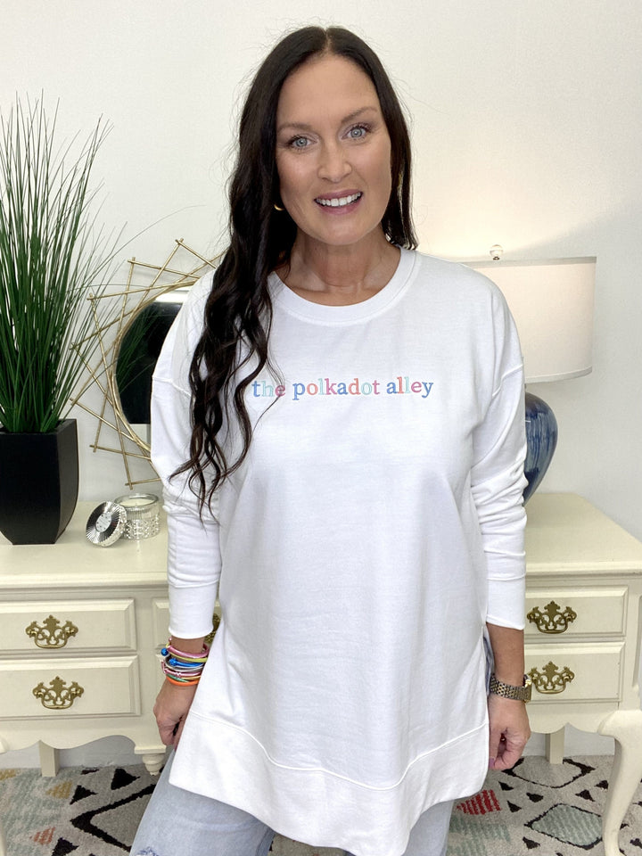 PDA Embroidered Pullover