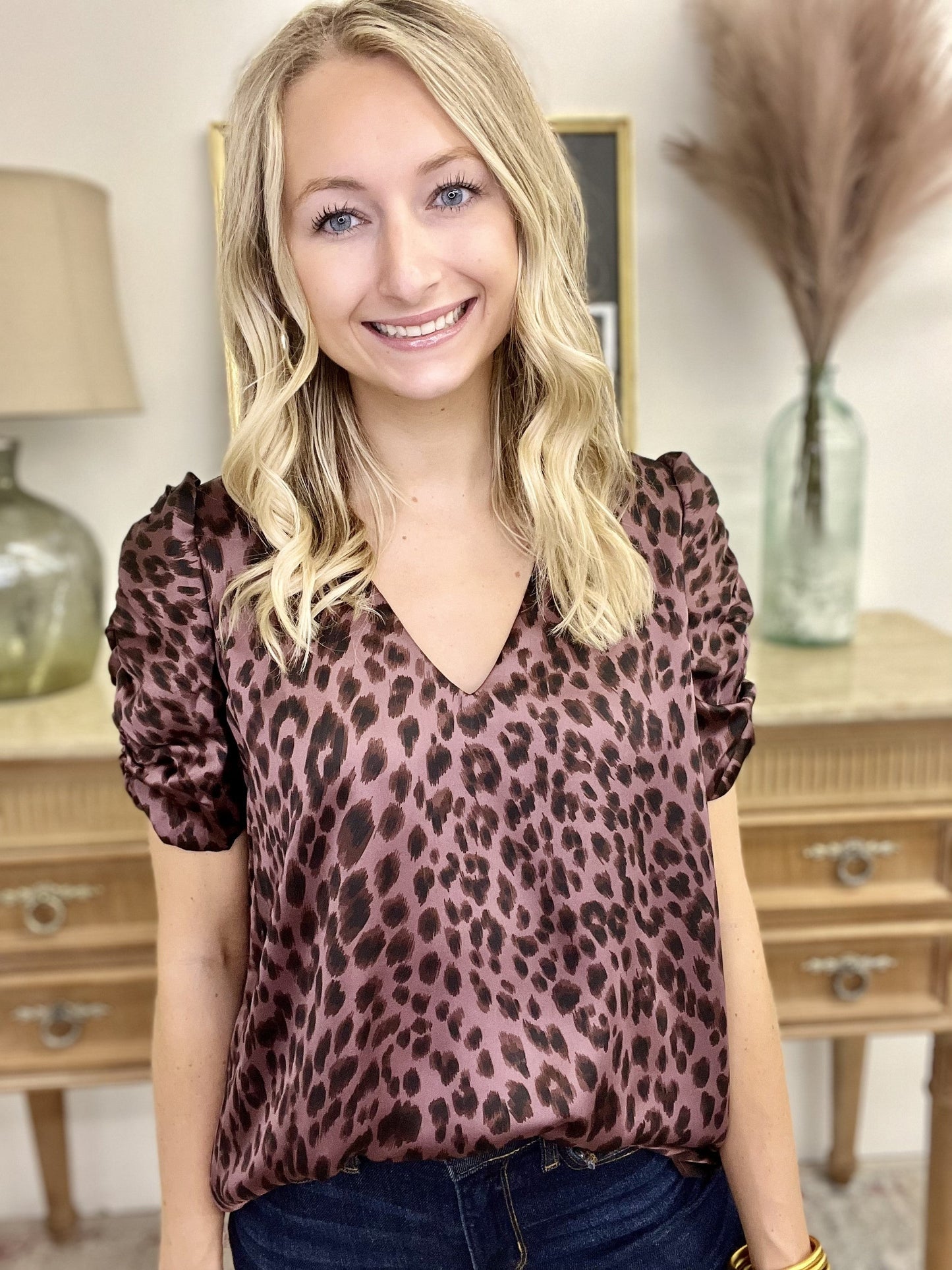 The X Factor Ruched Top - AS