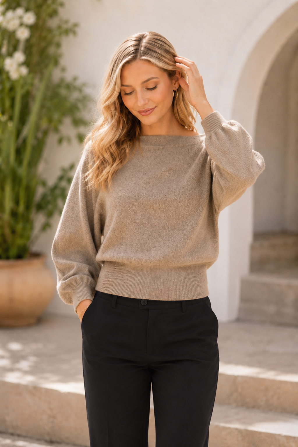 The Off Duty Sweater-3 Colors/AS