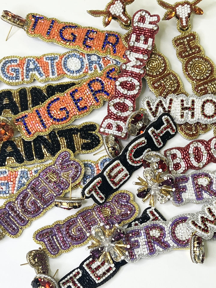 Game Day Drop Earrings-Lots