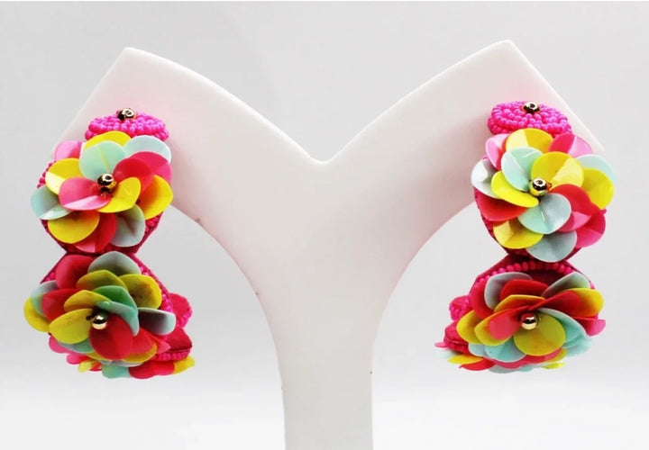 The Multi Flower Hoop - 2 Colors