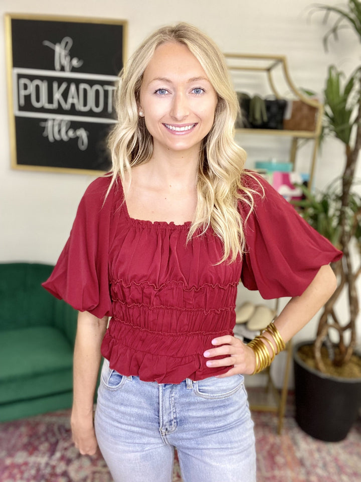 The Call Back Top - 2 Colors