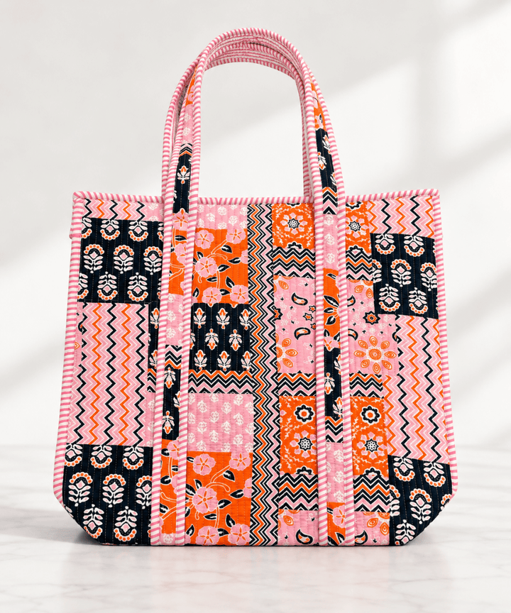 The Bright Paisley Tote