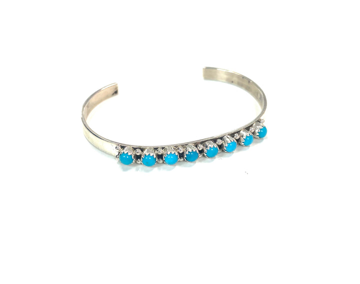 GP SRY Thin Sterling Cuff with Stones