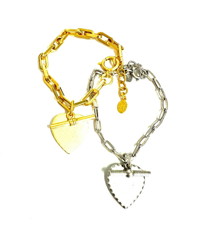 The Heart on Chain Bracelet