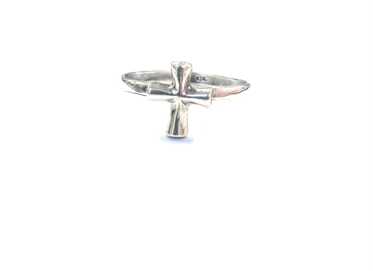 Sterling Ring-Silver Cross