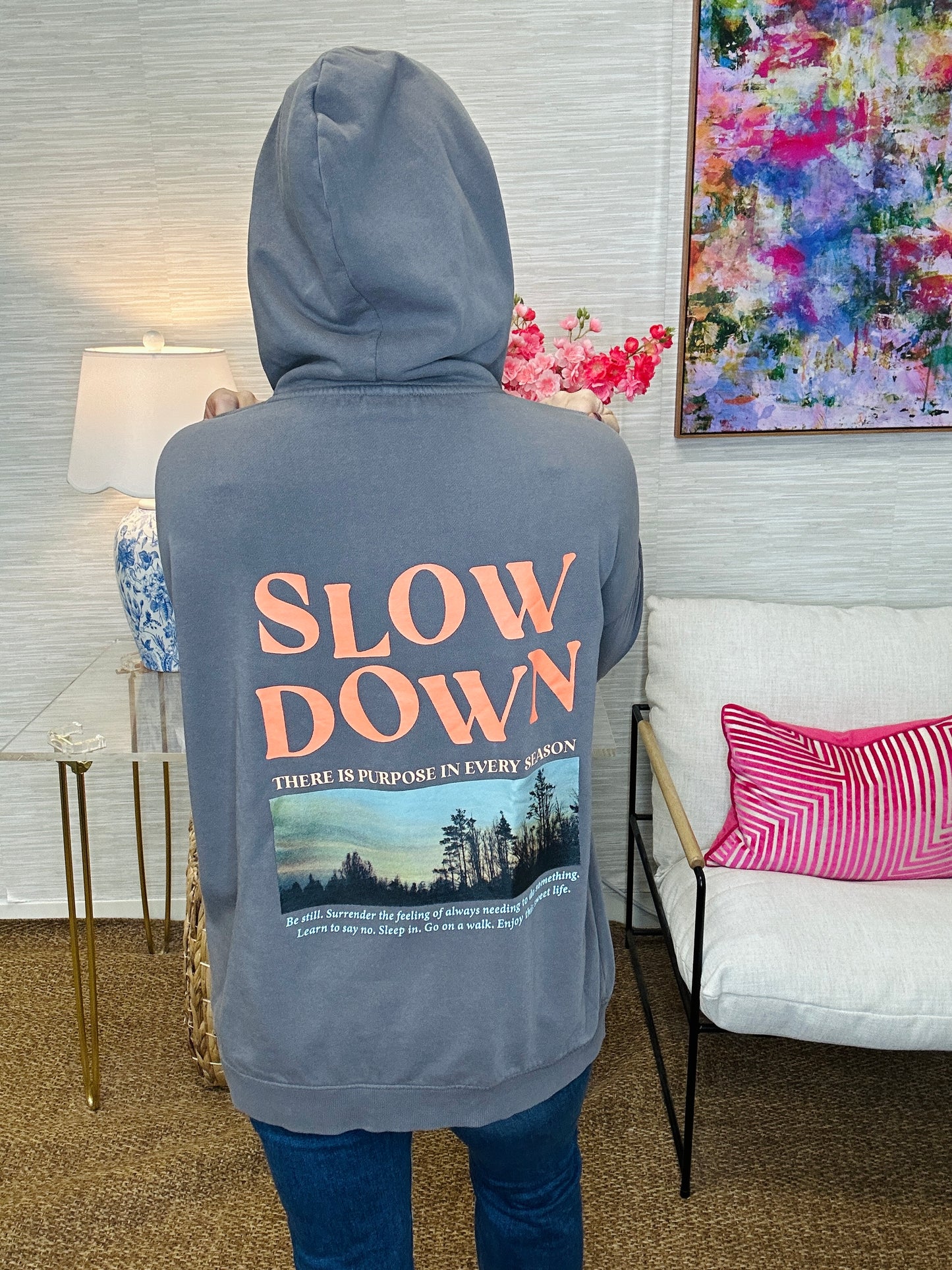 Slow Down Oversized Hoodie