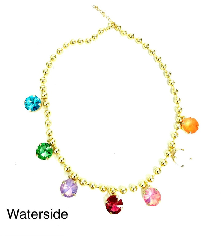 The Magic Drop Necklace in Waterside