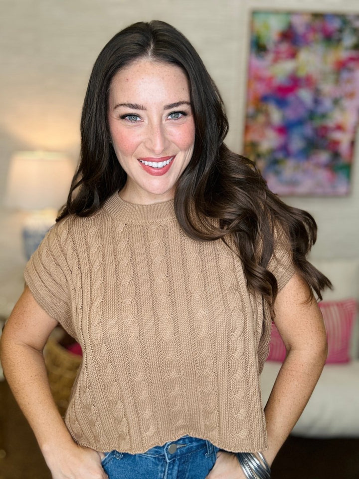 The Cocoa Cable Sweater