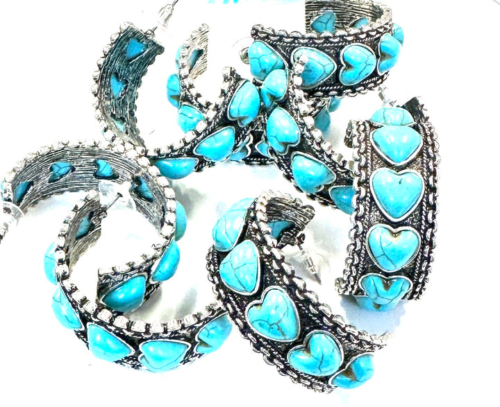 The Turq Heart Hoops