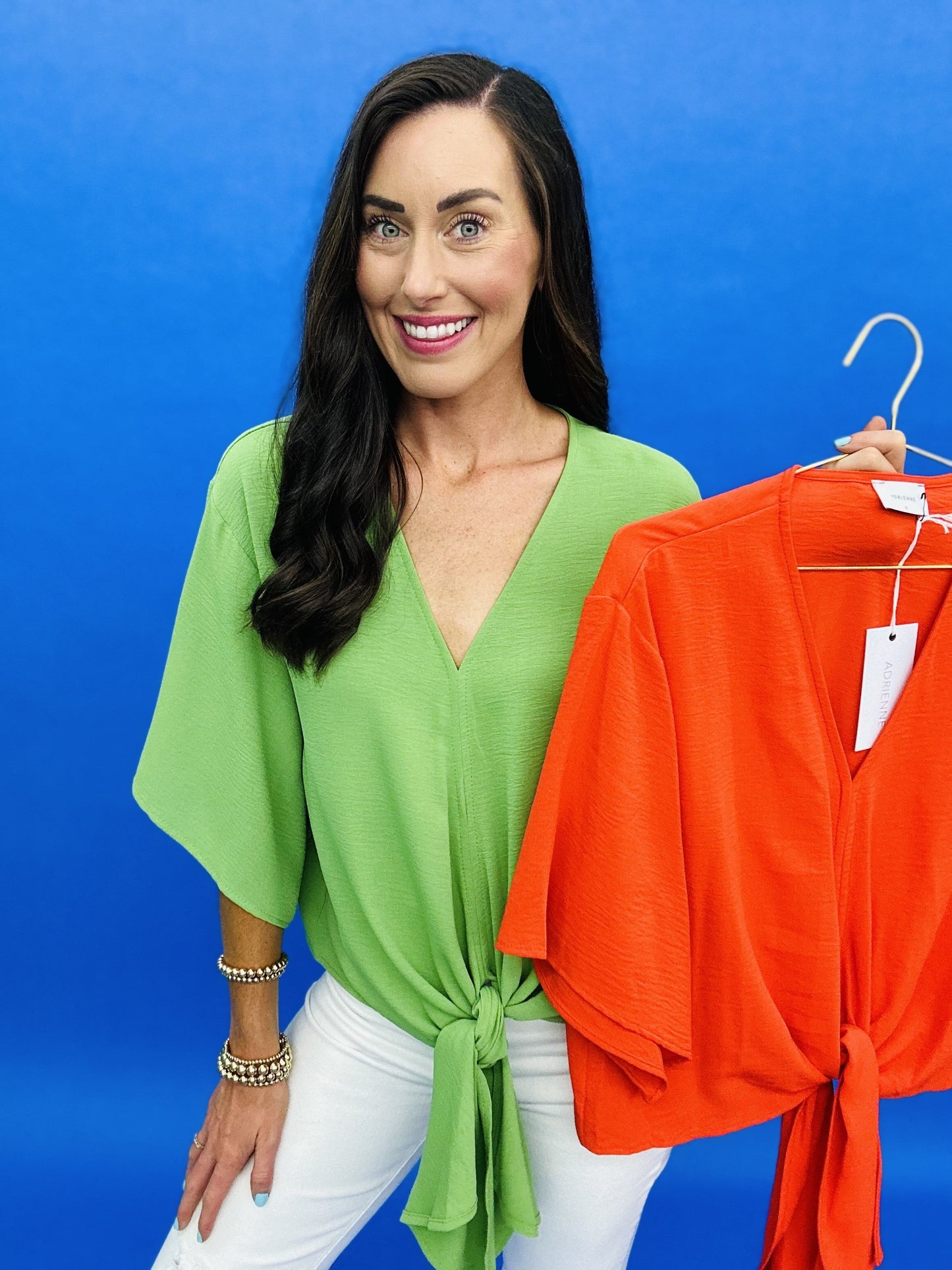 The Solid Airflo Tie Top - LOTS, AS