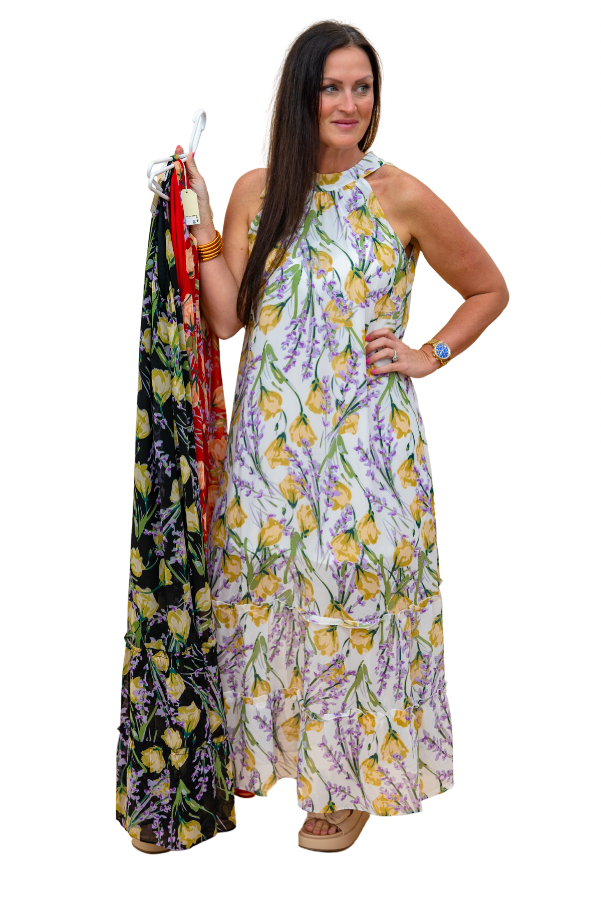 The Myles Maxi in White