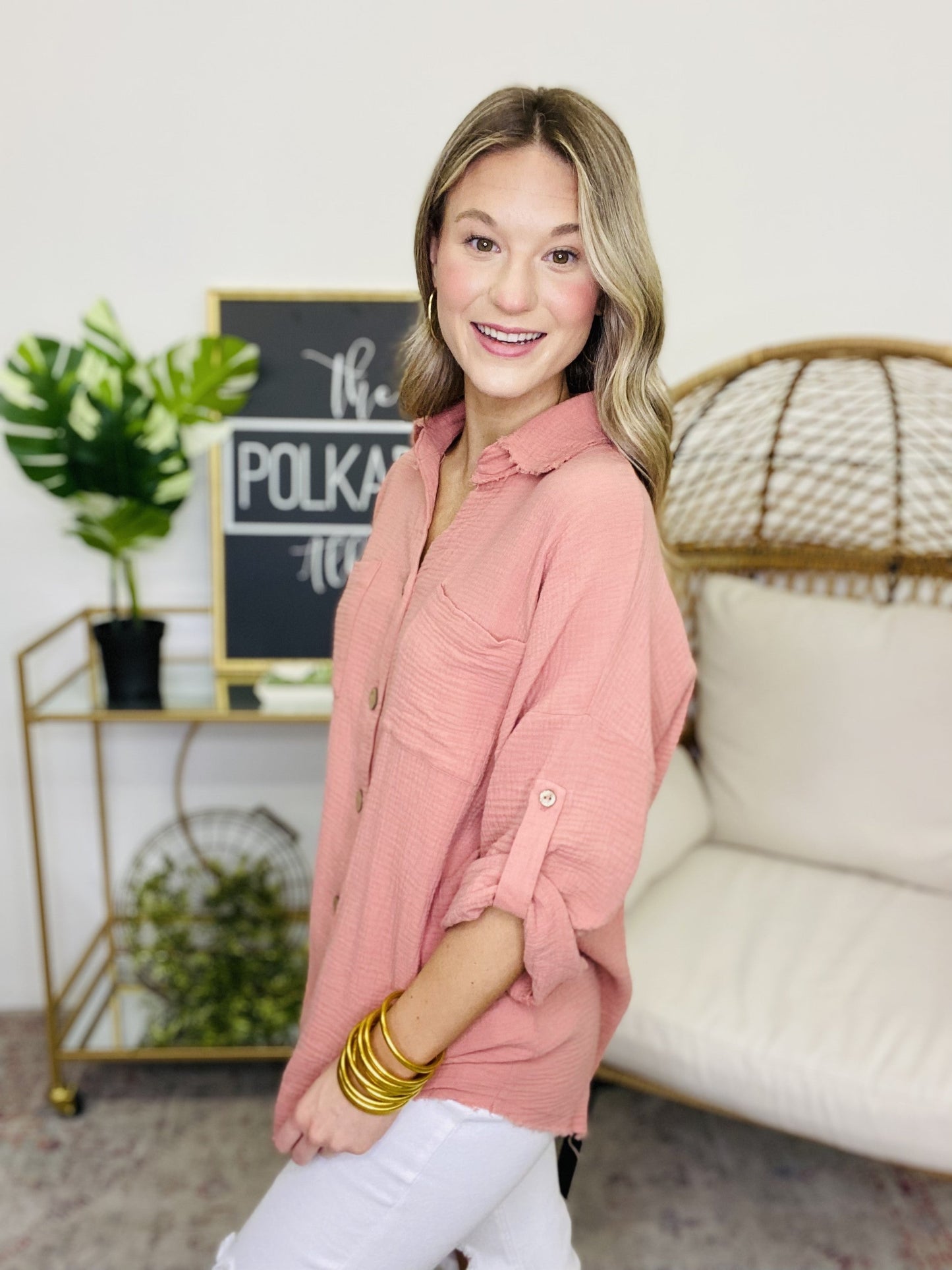 The Golly Gee Top in 4 Colors/AS