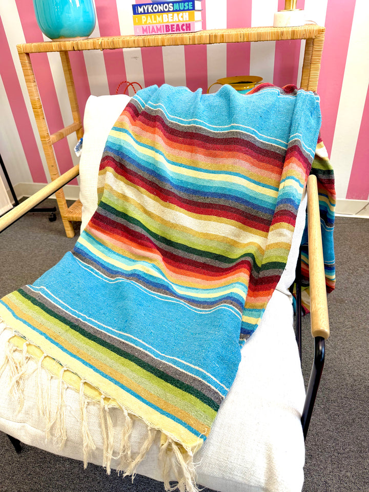 The Sarape Stripe Throw
