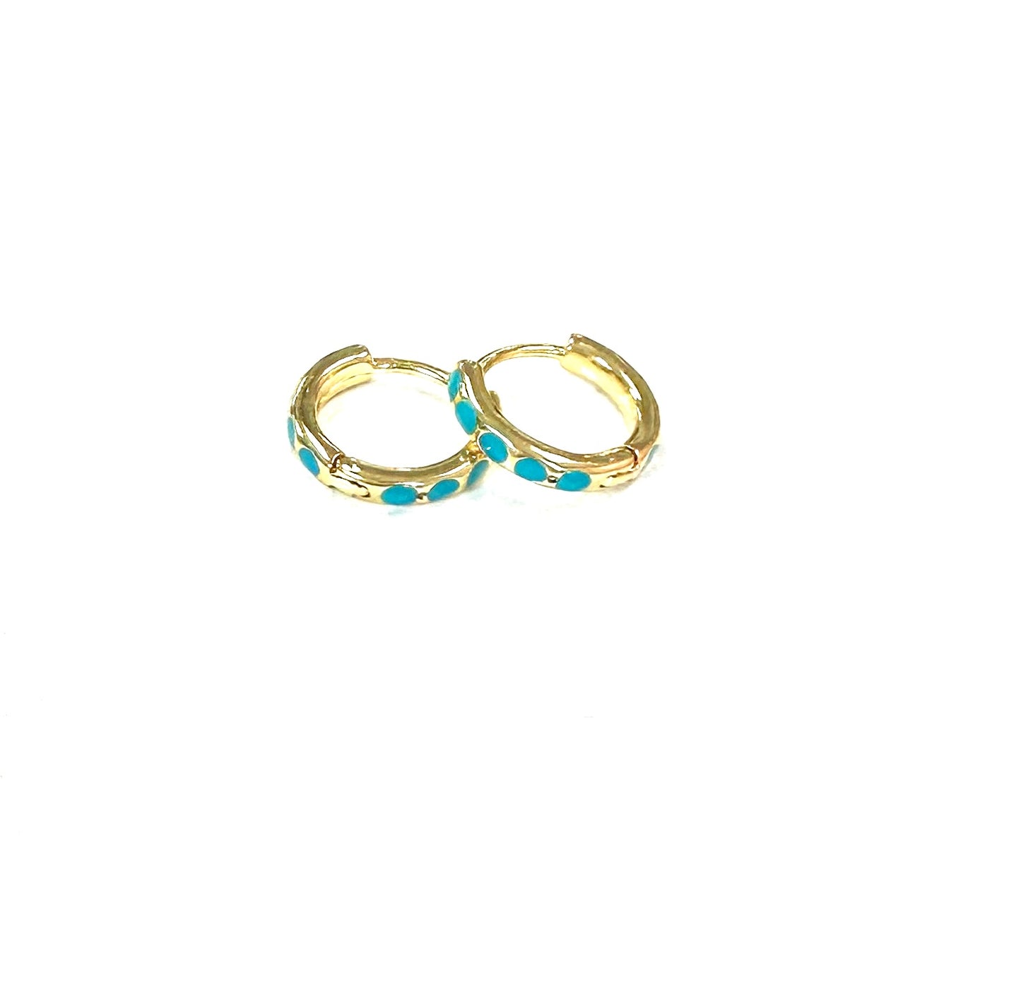 The Toby Turquoise Hoops