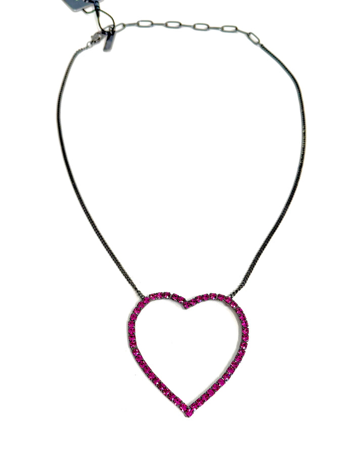 TOVA Open Heart Necklace