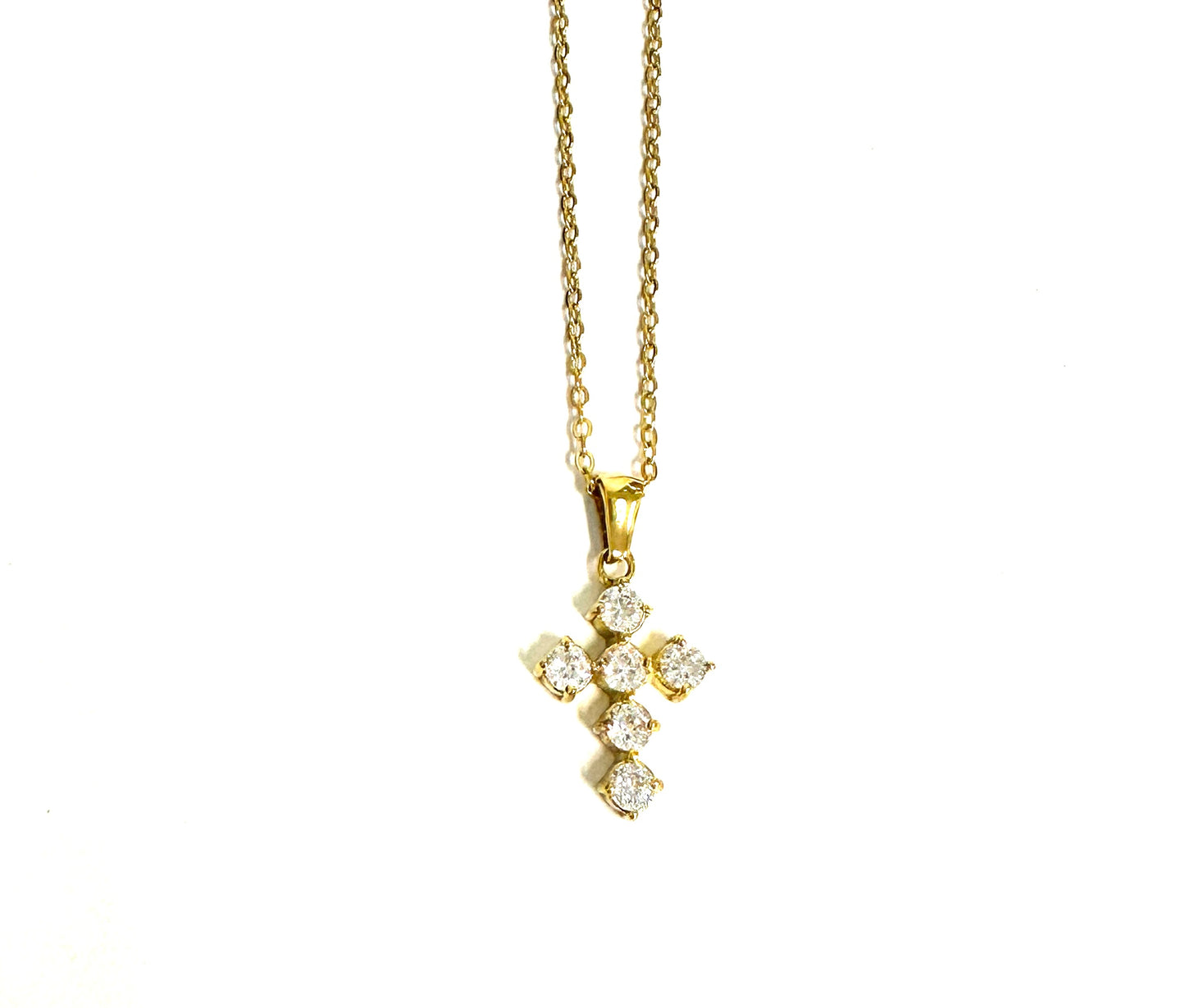 The Elisabeth Dainty Cross Necklace